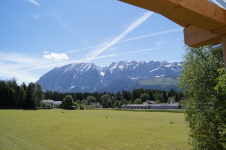 Der Grimming Sicht direkt von der Terrasse