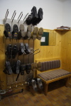 Beheizter Trockenraum mit Schuhtrockner Beheizter Trockenraum mit Schuhtrockner