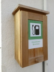 Kostenlose Lademöglichkeit am Parkplatz für E-Autos Kostenlose Lademöglichkeit am Parkplatz für E-Autos